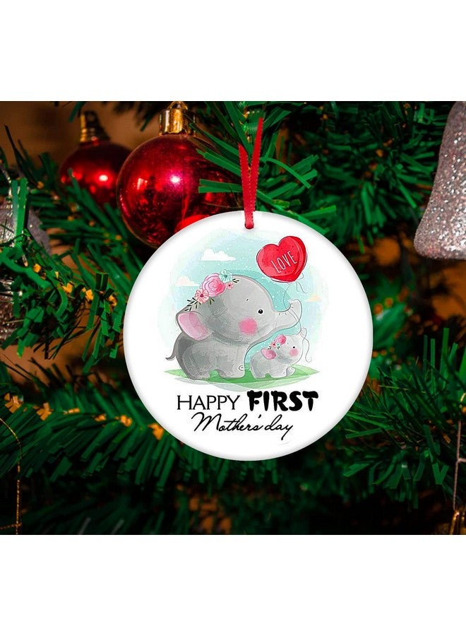 FaCraft First Time Mother Gifts For Mom3" First Mothers Day Ornament1St Mothers Day Keepsake Gift For Mommommysmother To Bebaby Shower - Image 5