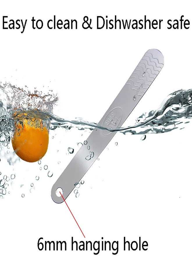 Dadamong Dumpling Wonton Filling Spoons Stuffing Spoon Spatulas 304 Stainless Steel Multipurpose Dessert Butter Cream Jam Cheese Spreader Dumpling Filling Spreading Spoon (3) - Image 5