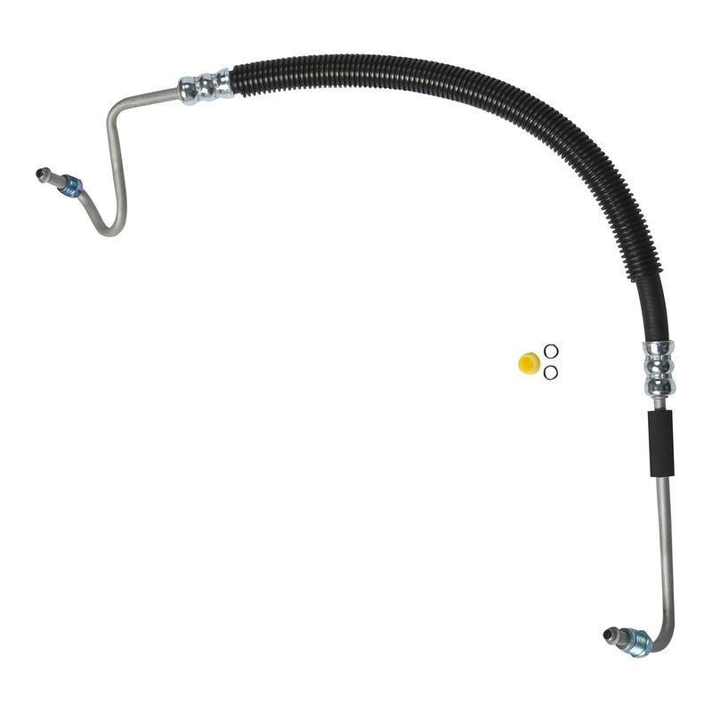 Edelmann 92082 Power Steering Pressure Hose: Replacement for - 2012-00 GM; Suburban, Yukon, 07-03 Hummer H2, 06-02 Avalanche, 00-99 GM; Silverado, Sierra; W/Hydroboost, Black - Image 4