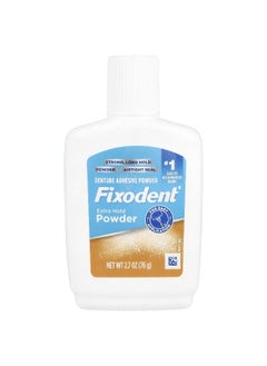 Fixodent Fixodent, Denture Adhesive Powder, Extra Hold, 2.7 oz (76 g)  - Image 1