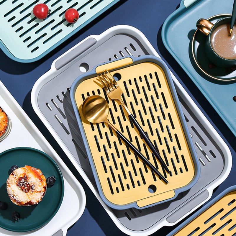 1 Pc Drain Tray Dish Drainer Dryer Tray Water Filter Tray Cup Drain Tray - Image 1