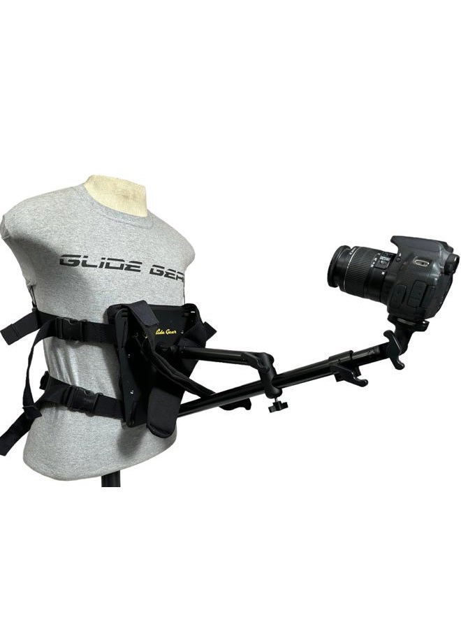 Glide Gear SNC 100 Snorricam Rig, 3rd-Person Chest Mount for DSLR