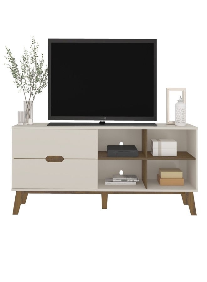 Pilati Tv Table 70"/75" With Drawers  white Color 180x63.5x40cm - Image 2