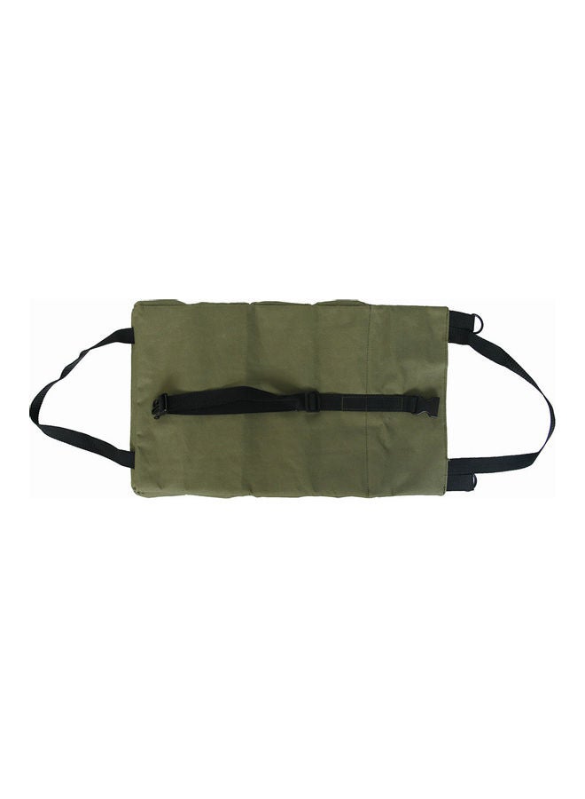 NIBEMINENT Car Tool Roll Up Bags Waxed Canvas Storage Carriers Pouch Tools Tote Sling Holder Back Seats Organizer  - Image 1