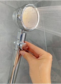 XiuWoo Leakproof High Pressure Handheld Shower Head 3 Modes Lightweight and High Quality Ideal for Hair Care and Bathroom  - Image 1