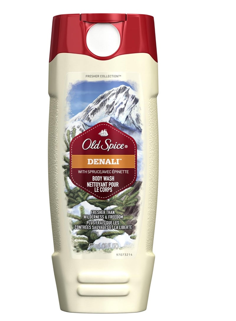 Old Spice Fresh Collection Body Wash, Denali, 16 oz 473Ml