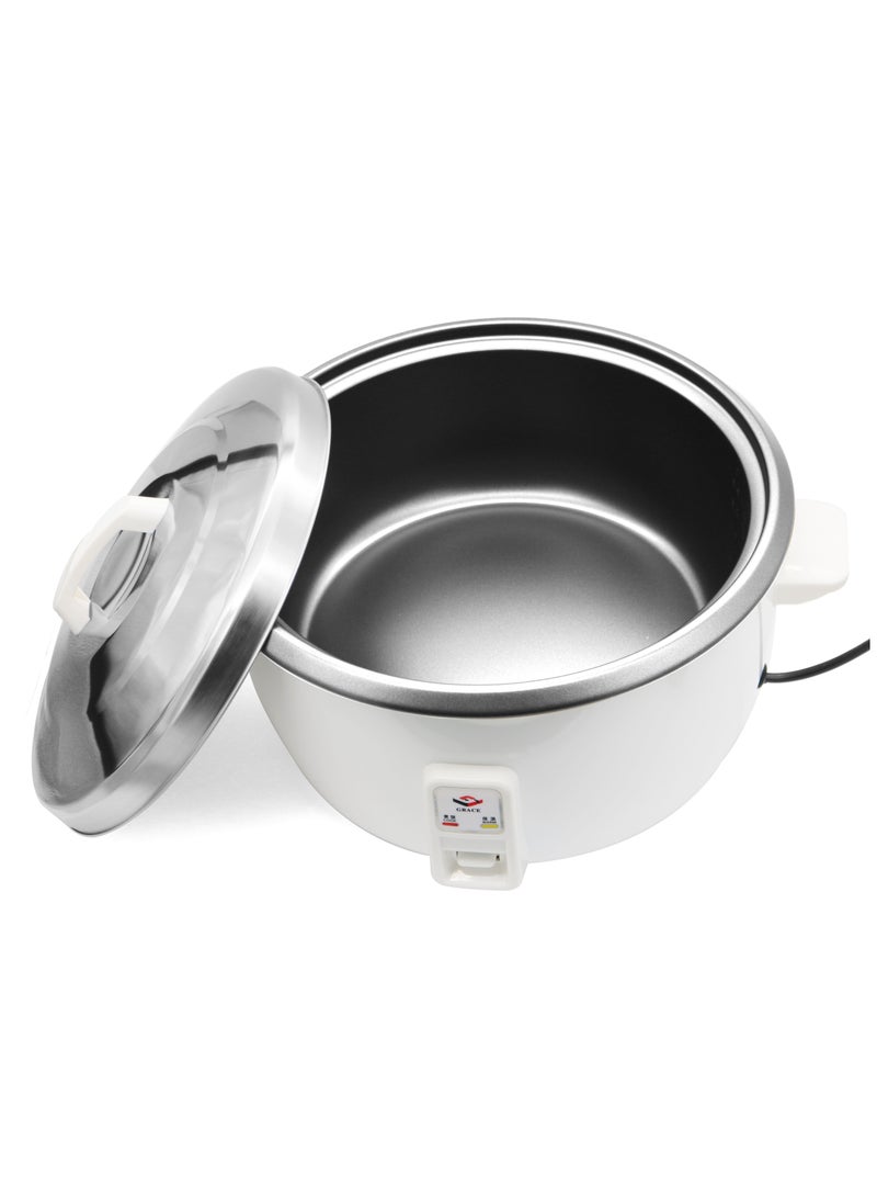 Grace Commercial Rice Cooker Heat Preservation Function, Aluminium Non-Stick Pan, Automatic Cooking, Large Capacity Rice Cooker for Hotel & Restaurant 13L/3.5kg Rice - Image 5