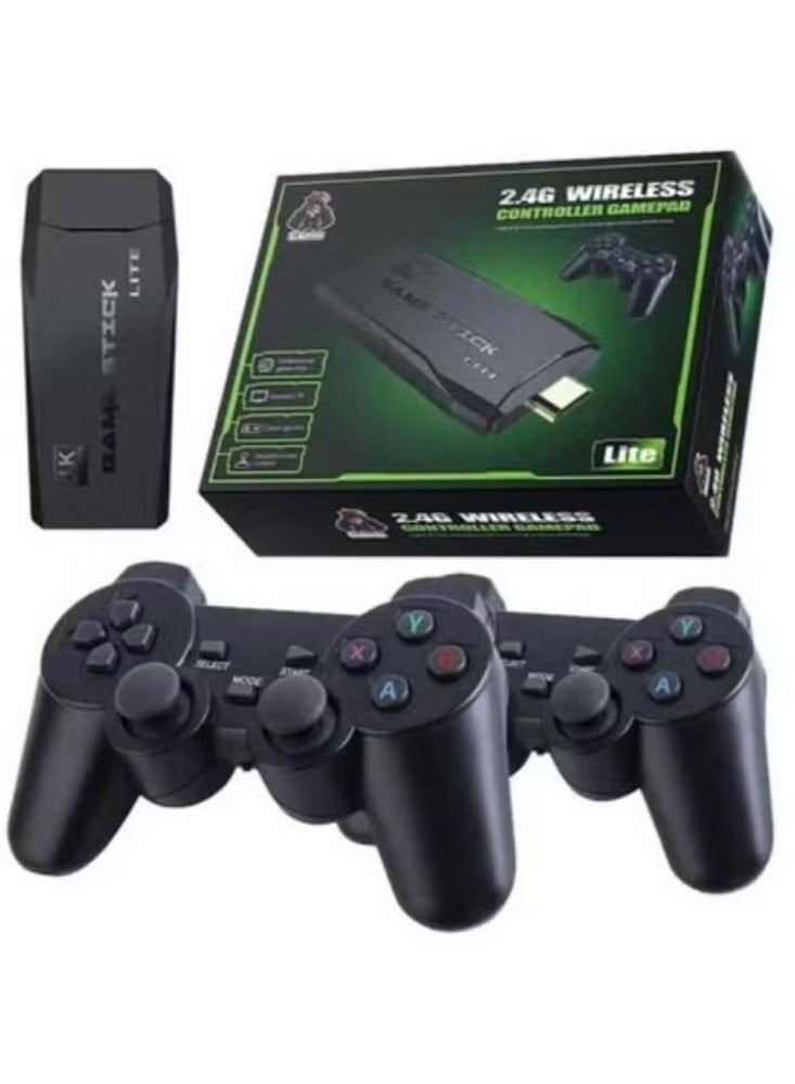 DBLEW M8 Video Game Stick Lite 4k 2.4g Wireless Anatel Controller Gamepad 2 Console 10000 Games 64gb Retro Classic Gamepad Suitable For Ps1 Gba Md - Image 2