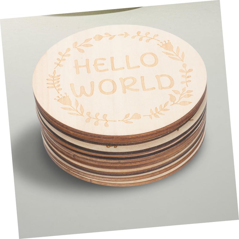 Wooden Growth Milestone Cards Set Photo Props For Baby Boys And Girls - Image 5