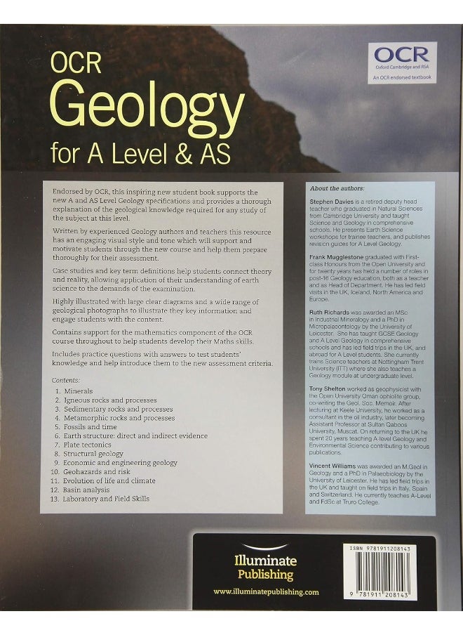 OCR Geology for A Level and AS