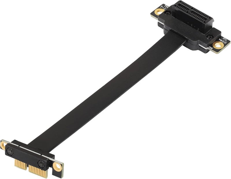 SinLoon PCIE 30 Extension Cable36PIN 1X Extension Cable 90 Degree PCI Express 1X Extend Cardfor 1U2U Chassis 20CM - Image 1