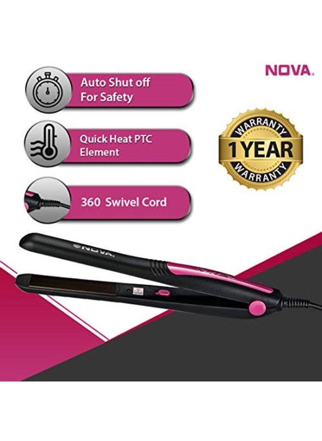 Nhs - 840 Selfie Hair Straightener For Women (Pink) - pzsku/Z9085235A750F1479324BZ/45/_/1646464512/390ea5e9-0361-404f-bb35-a25c7cd76e10