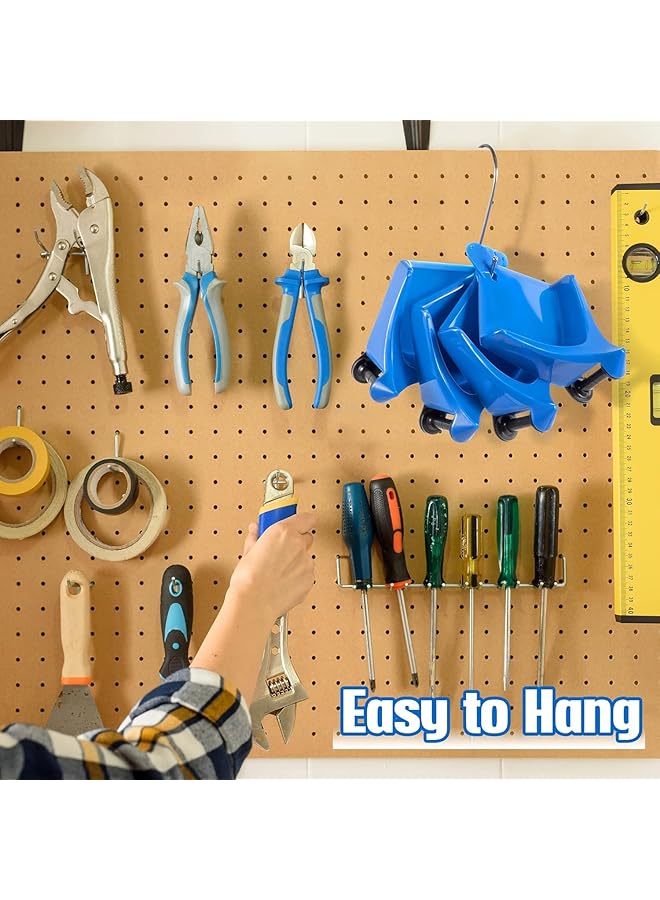 دليل خرطوم السيارة، 4 قطع بكرة خرطوم الإطارات لغسيل السيارات، دليل خرطوم الإطارات التفصيلي لمنع خرطوم غسالة الضغط من الالتصاق أسفل الإطارات، أداة غسيل بلاستيكية للسيارة لتجنب التشابك - Image 2