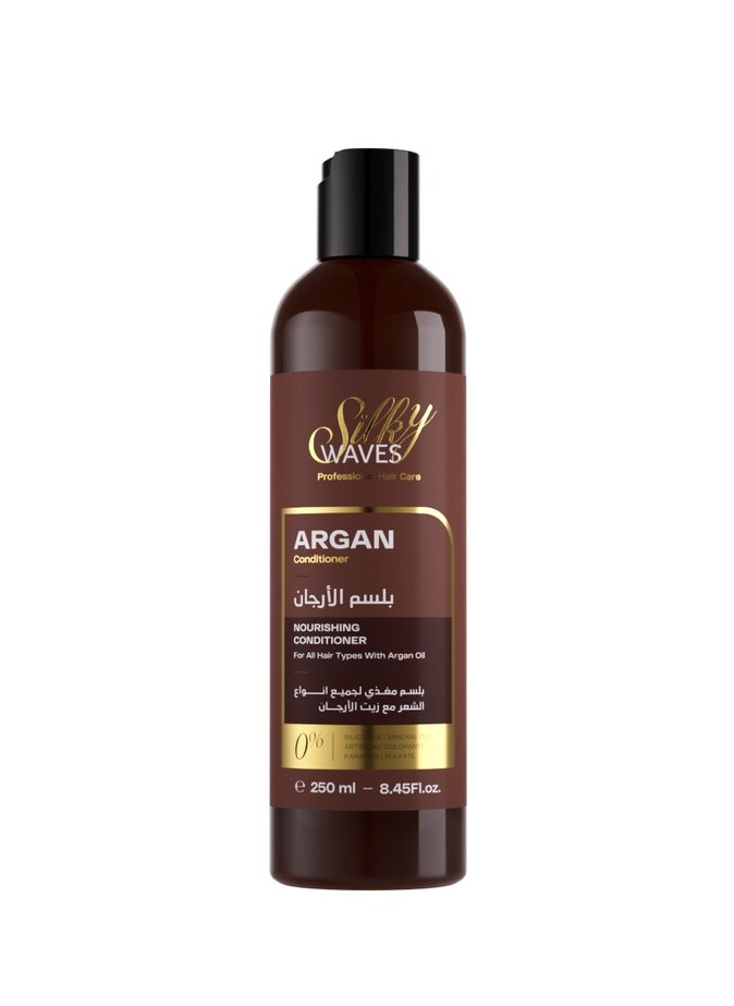 DERAAH Deraah Silky Waves  Argan conditioner 250 ml  - Image 1