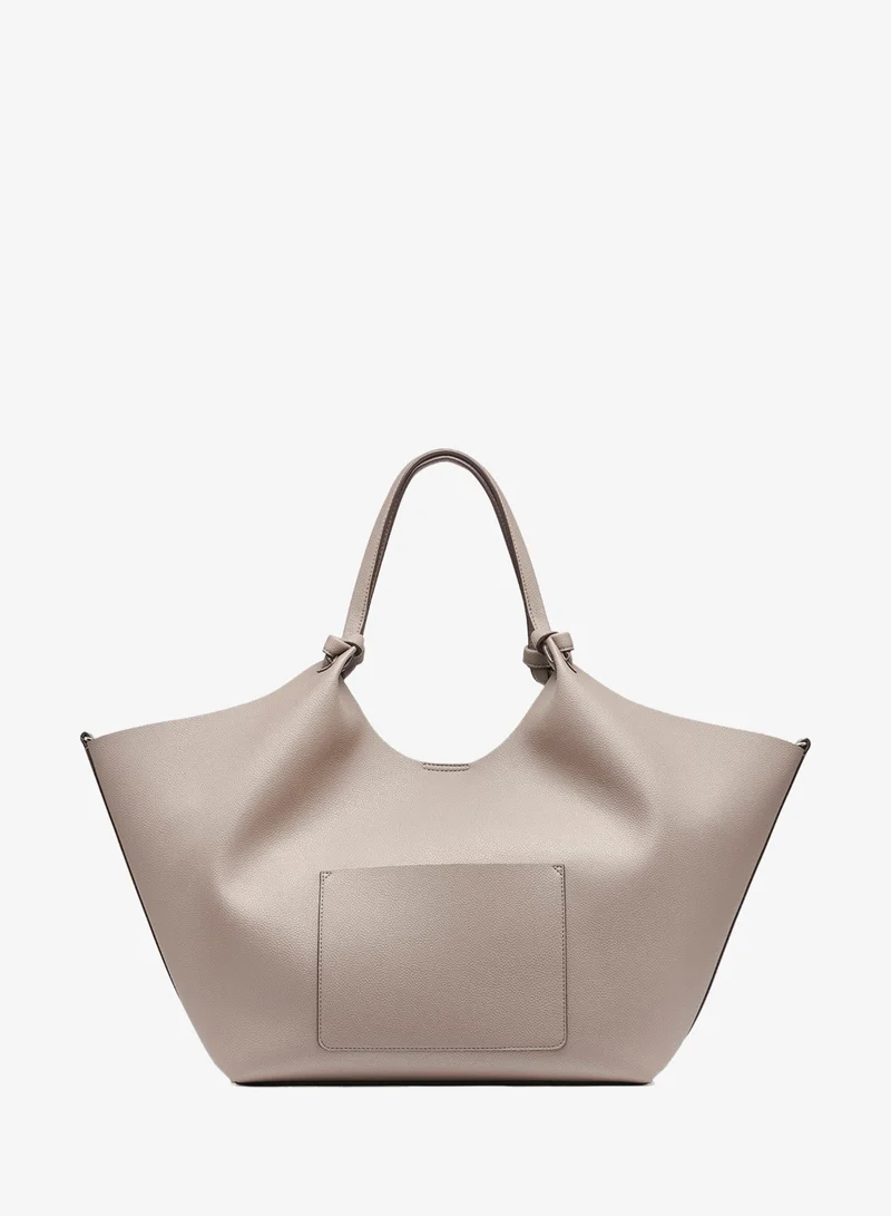 DKNY Beige Paula Large Tote for Women | Best Price UAE