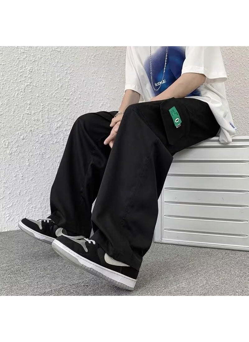 Generic - Multi-Pocket Cargo Pants for Men Grey - Image 1