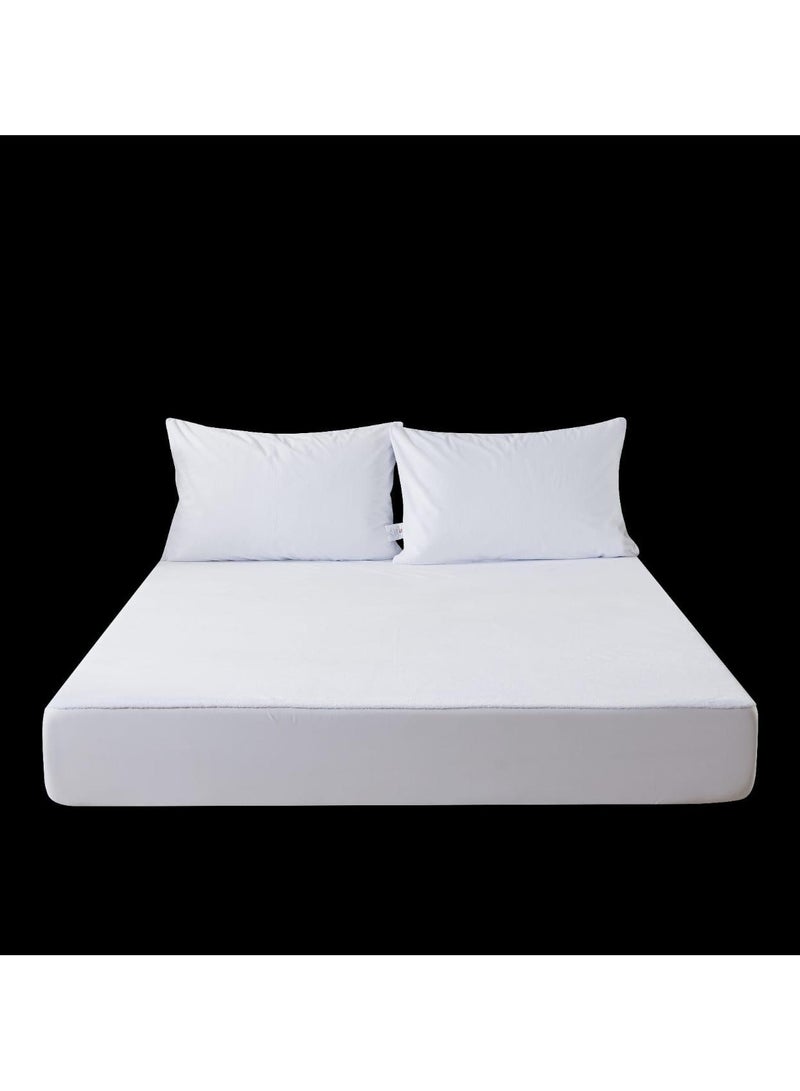 Dibaj Waterproof Mattress Set – 120x200x35 cm – Soft, Breathable & Anti-Allergy Fabric - Image 4