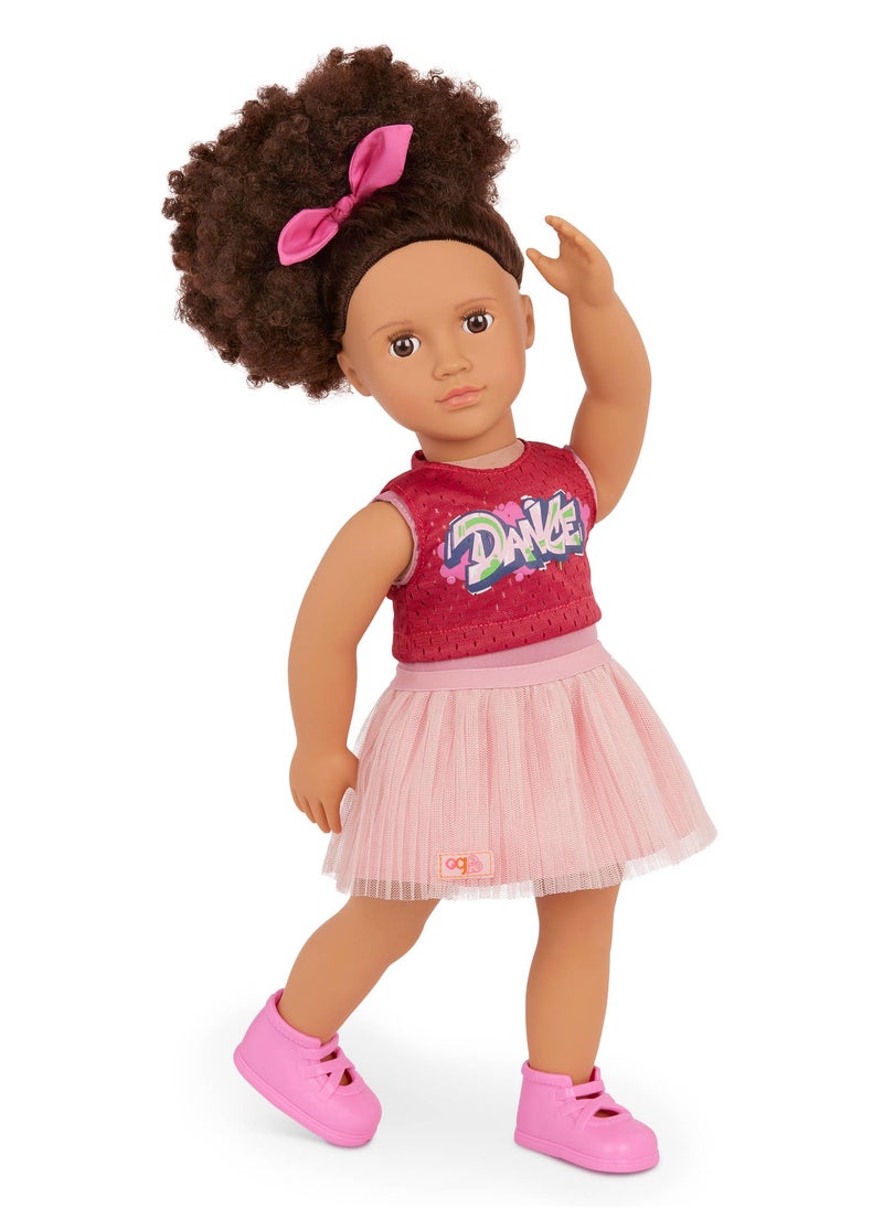 Our Generation - Catalina 18 Inch Doll With Ballet & Hip-Hop Outfit Girl Doll Play Doll Material : Plastic Age: 3 Years And Up - Image 1