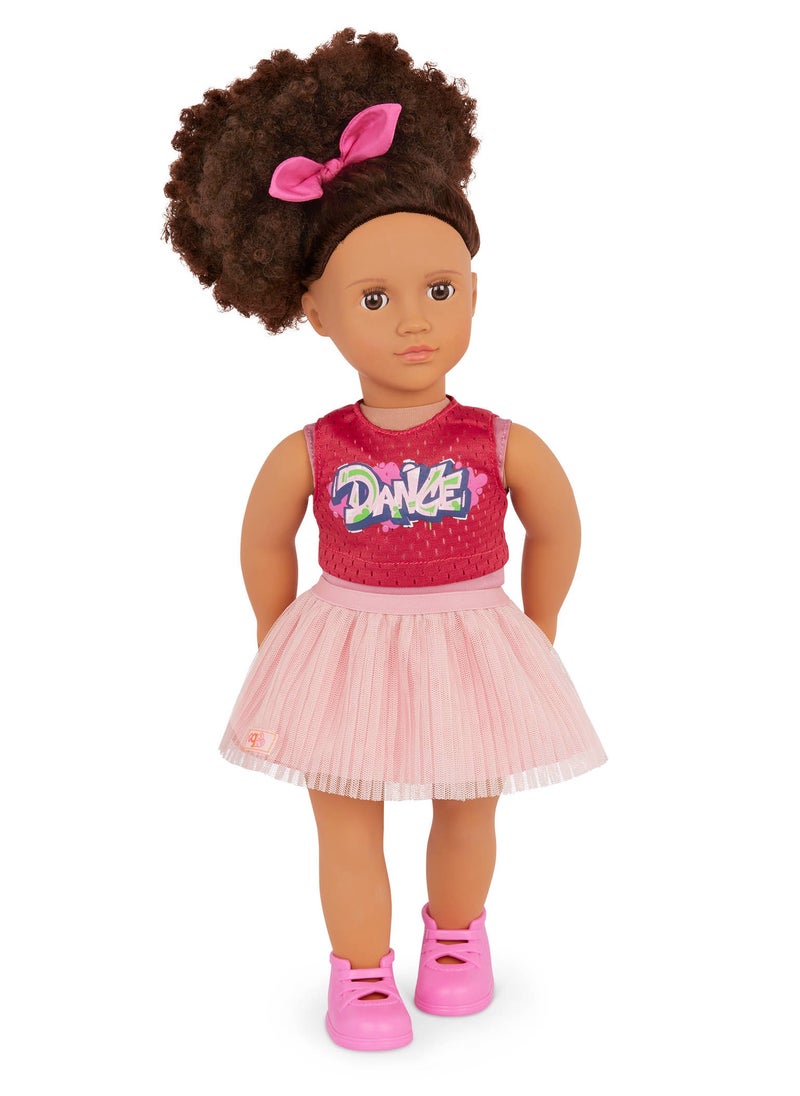 Our Generation - Catalina 18 Inch Doll With Ballet & Hip-Hop Outfit Girl Doll Play Doll Material : Plastic Age: 3 Years And Up - Image 1