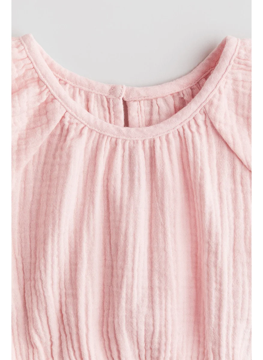اتش اند ام Cotton Muslin Top
