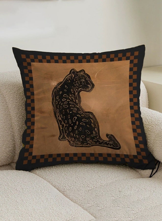 WALALLA Set of 4 Abstract Retro Pillow Covers 18x18 Inch - Double Sided Print Couch Covers for Living Room Sofa, Bed, Car - Decorative Throw Pillow Cases (45x45cm) - Image 5