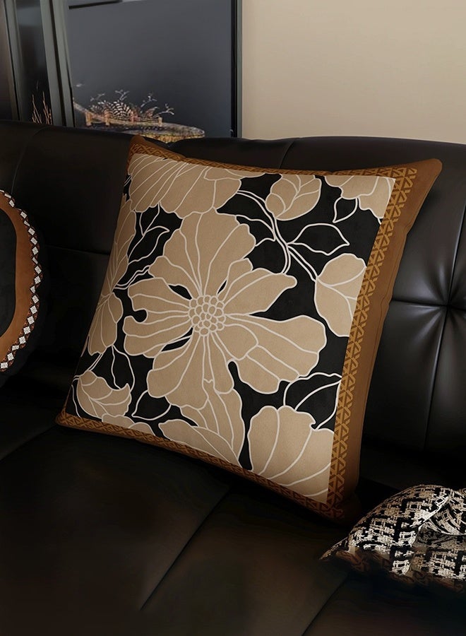 WALALLA Set of 4 Abstract Retro Pillow Covers 18x18 Inch - Double Sided Print Couch Covers for Living Room Sofa, Bed, Car - Decorative Throw Pillow Cases (45x45cm) - Image 2