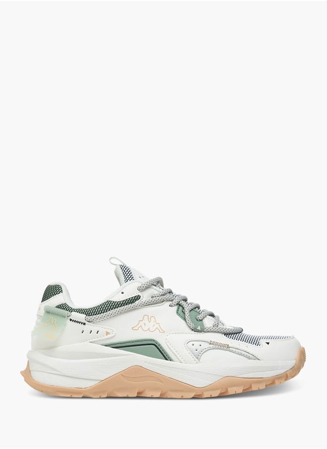 Kappa Womens Logo Detail Sports Shoes with Lace-Up Closure  - Image 3