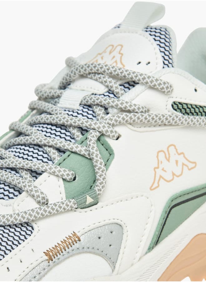 Kappa Womens Logo Detail Sports Shoes with Lace-Up Closure  - Image 4