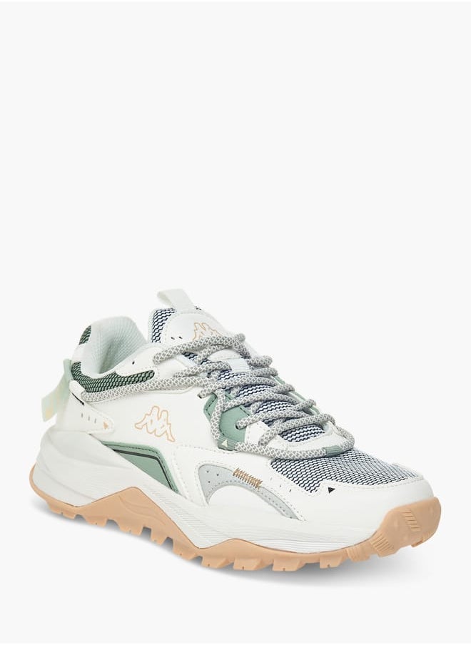 Kappa Womens Logo Detail Sports Shoes with Lace-Up Closure  - Image 1