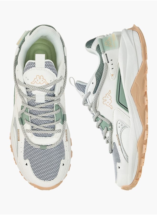 Kappa Womens Logo Detail Sports Shoes with Lace-Up Closure  - Image 2