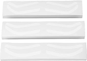 Vbestlife 150 Sheets Airbrush Eyebrow Stickers Disposable Brow Shaping Sticker Adhesive Eyebrow Stencils Tattoo Eyebrow Stamp Airbrush Brows Tape - Image 1