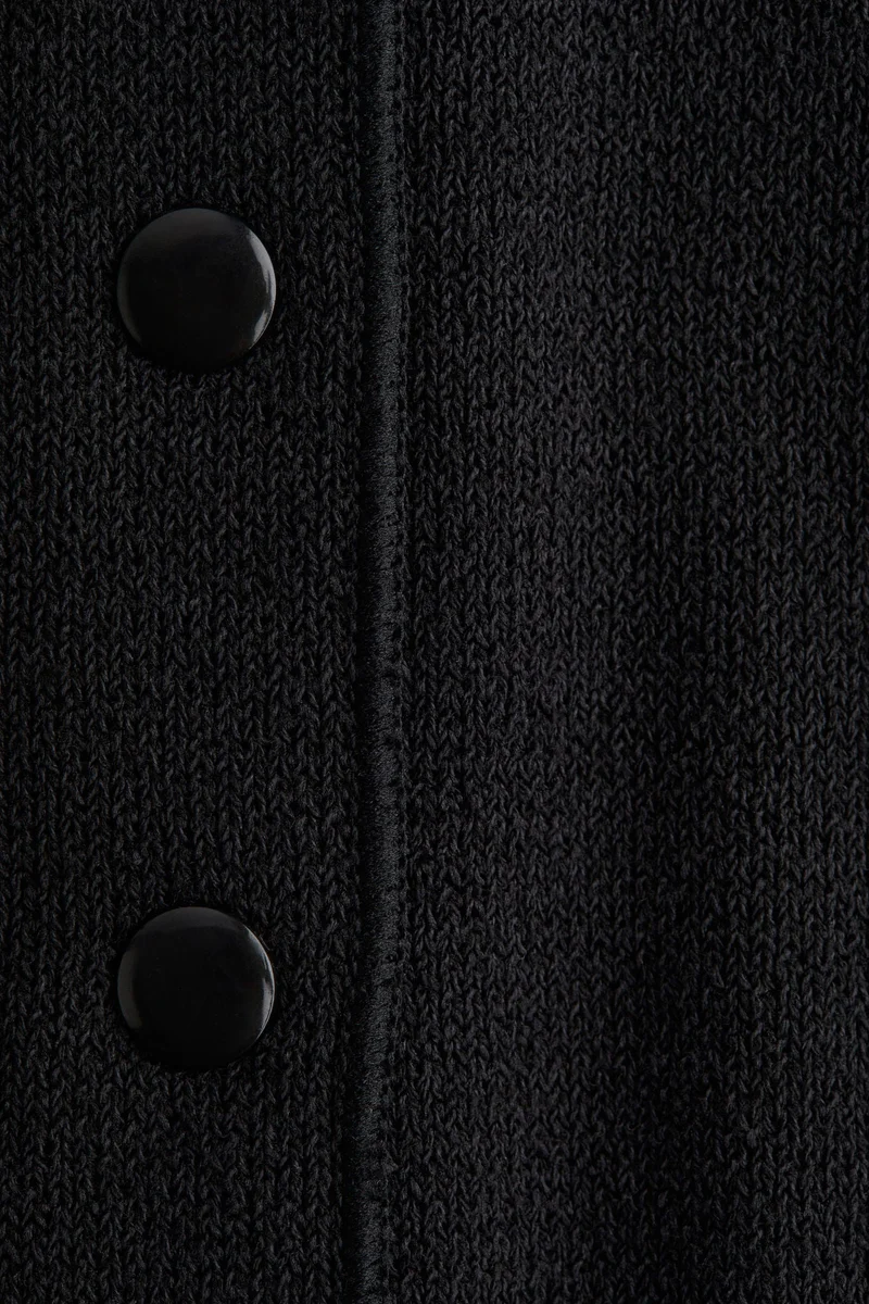 H&M Textured-knit cardigan