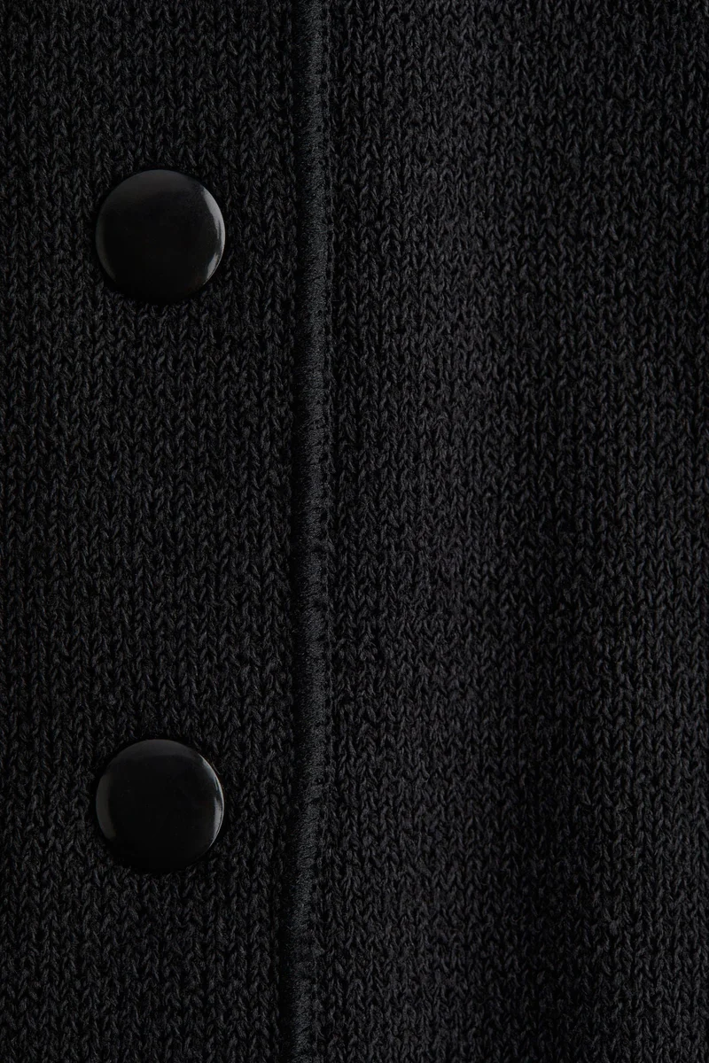 H&M Textured-knit cardigan
