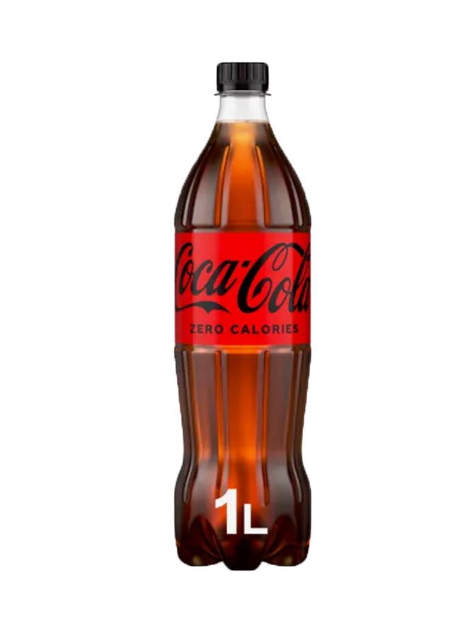 Coca-Cola Zero Calories Carbonated Soft Drink 1L  - Image 1