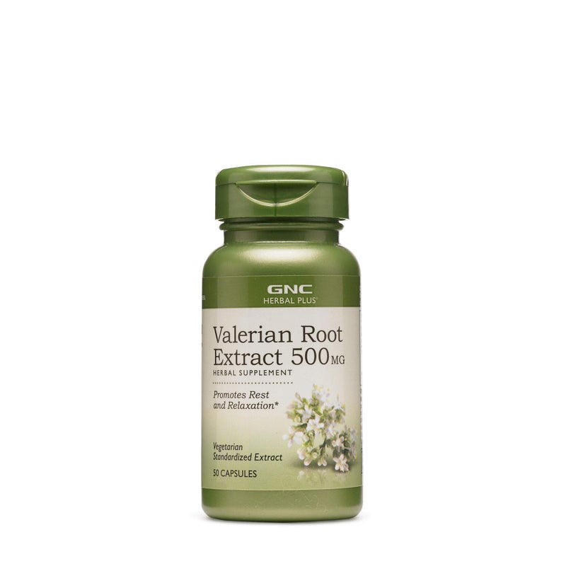 GNC GNC Herbal Plus Valerian Root Extract 500 MG50 servings 
