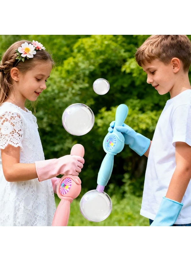 Elastic Fog Bubble Wand Toy Rechargeable Mist Smoke Maker,Outdoor Birthday Parties and Beach Play - Image 3