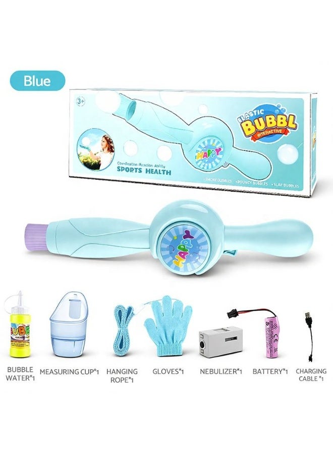 Elastic Fog Bubble Wand Toy Rechargeable Mist Smoke Maker,Outdoor Birthday Parties and Beach Play - Image 5