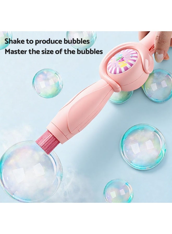 Elastic Fog Bubble Wand Toy Rechargeable Mist Smoke Maker,Outdoor Birthday Parties and Beach Play - Image 2