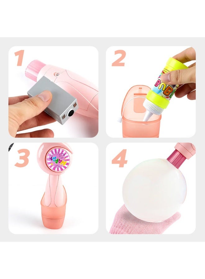 Elastic Fog Bubble Wand Toy Rechargeable Mist Smoke Maker,Outdoor Birthday Parties and Beach Play - Image 4
