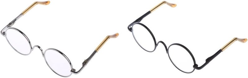 klarako 2 Pair Doll Glasses Decoration For 12 '' Doll Blythe Pullip - Image 1