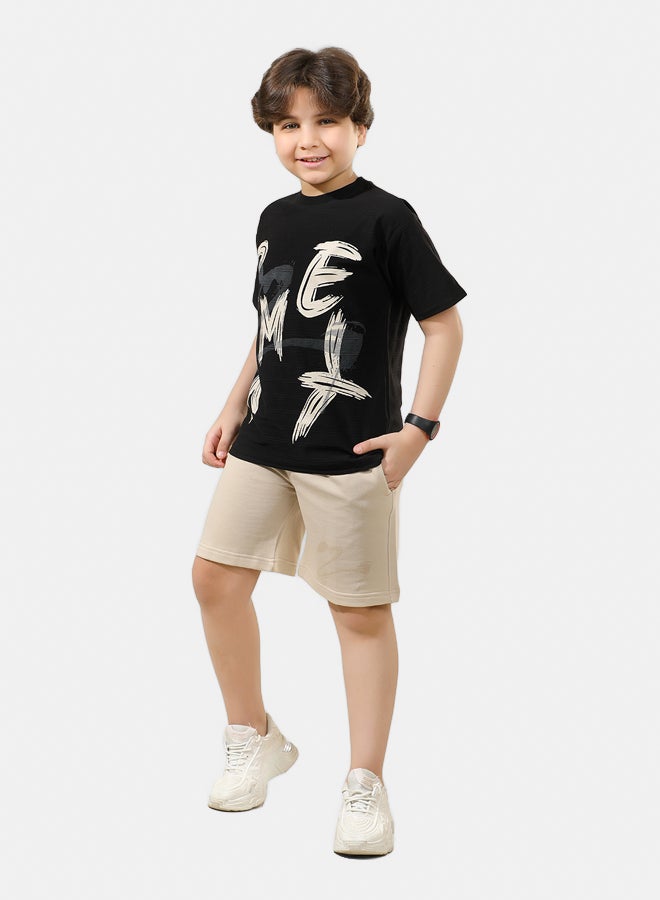 ريمينت طقم شورت برسمة ريمنت للاولاد - Image 2