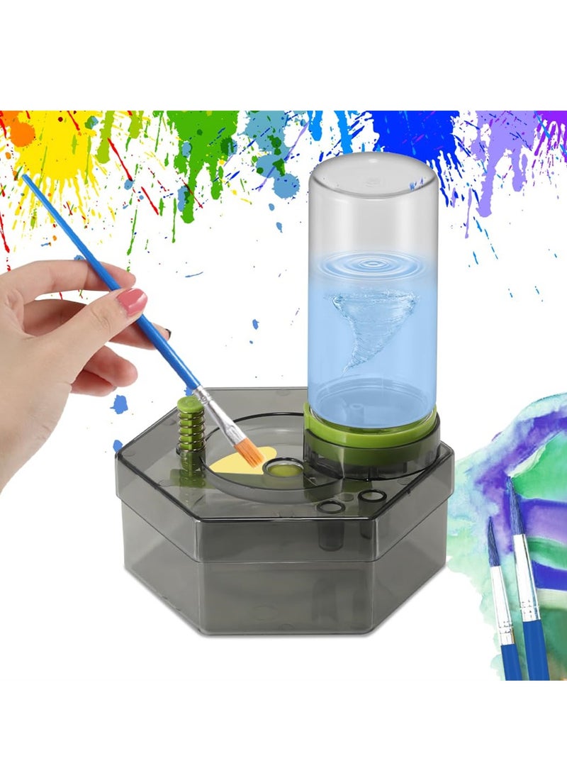 Multifunctional Paint Brush Cleaner and Rinser Eco-Friendly Brush Cleaning Tool for Acrylic Watercolor and Water-Based Paints - Image 1