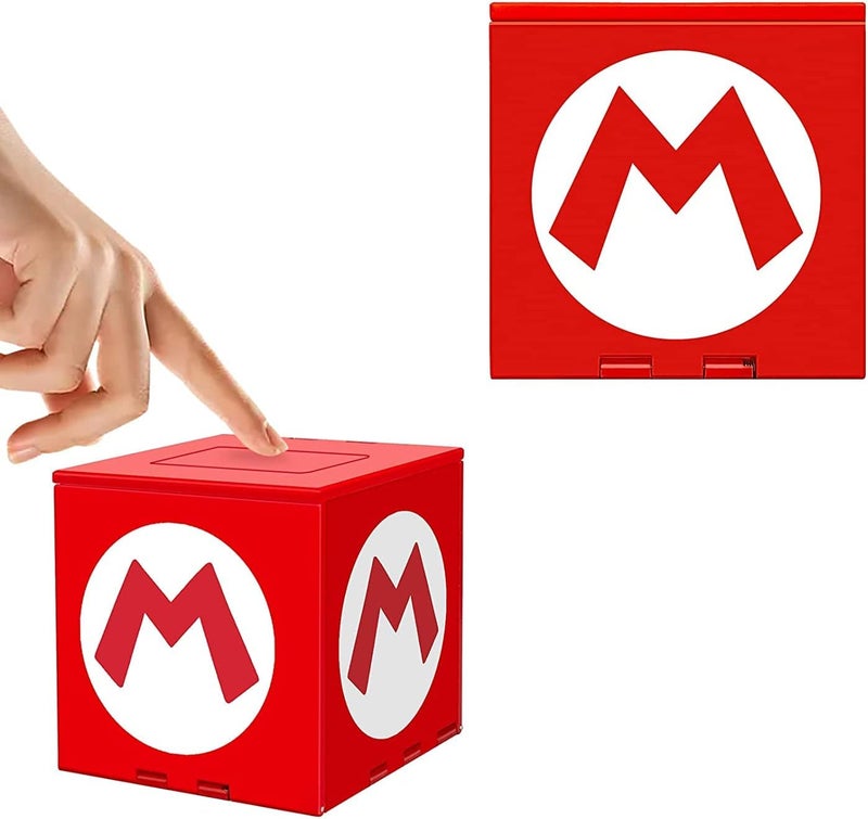 حافظة بطاقات ألعاب doepeBAE متوافقة مع Nintendo Switch، حافظة ذات سعة كبيرة جدًا، صندوق تخزين محسن بـ 41 فتحة لبطاقات الألعاب، يمكن فتحها بالضغط (لون أحمر) - Image 4