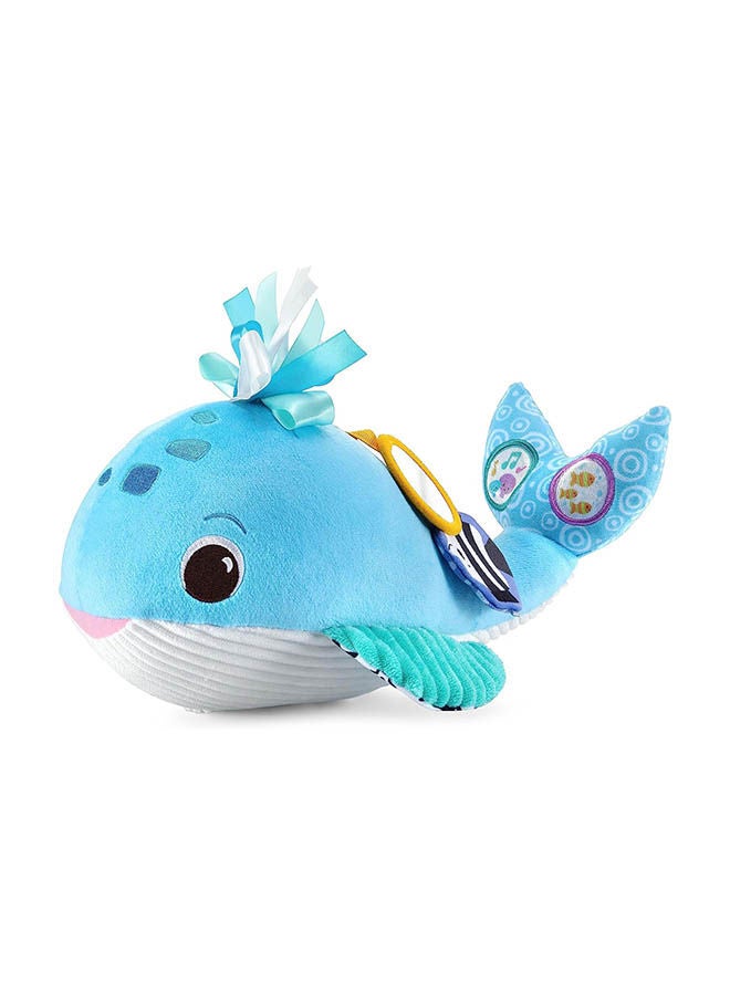 vtech لعبة حوت الأصوات المريحة للأطفال مع الأضواء والأصوات والموسيقى هدية تفاعلية للرضع - Image 3