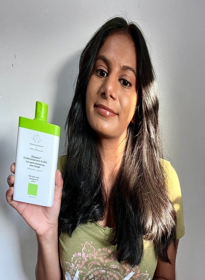 Drunk Elephant Silkamino Conditioning حليب يترك على الشعر | ينعم ويصلح ويقوي | 240 مل - Image 4