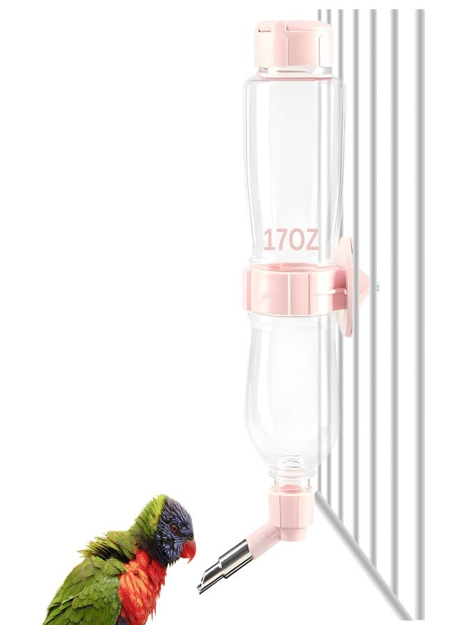 La La Pet®Bird Water Dispenser for Cage Detachable Bird Automatic Refilling Waterer Drinking Supplies for Parrot Parakeet Cockatiel Conure Large - Image 1