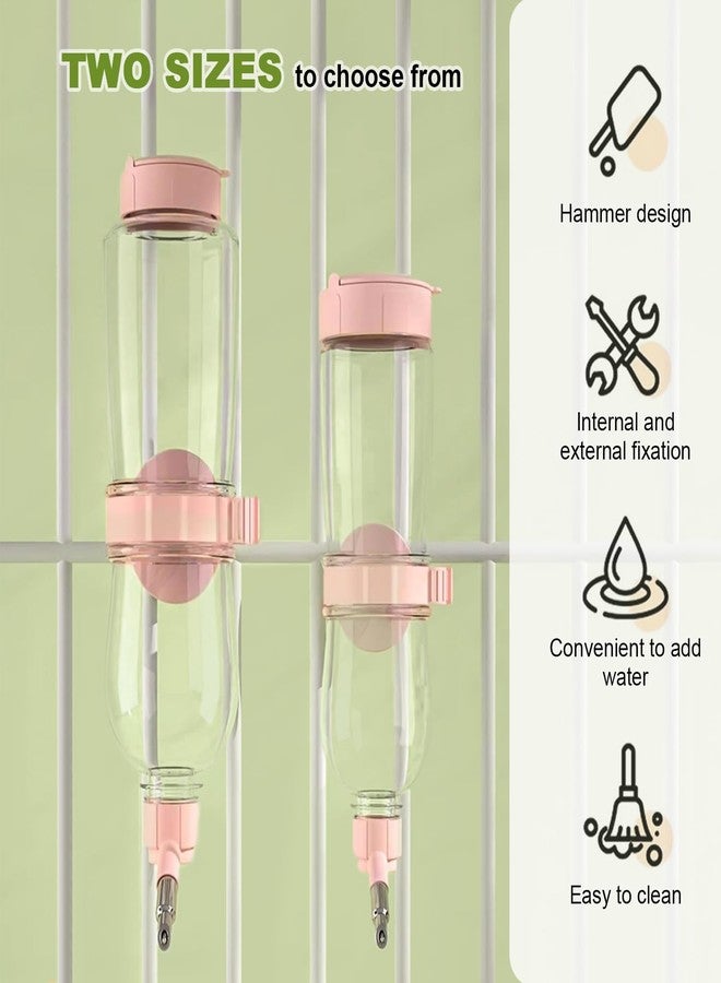 La La Pet®Bird Water Dispenser for Cage Detachable Bird Automatic Refilling Waterer Drinking Supplies for Parrot Parakeet Cockatiel Conure Large - Image 4