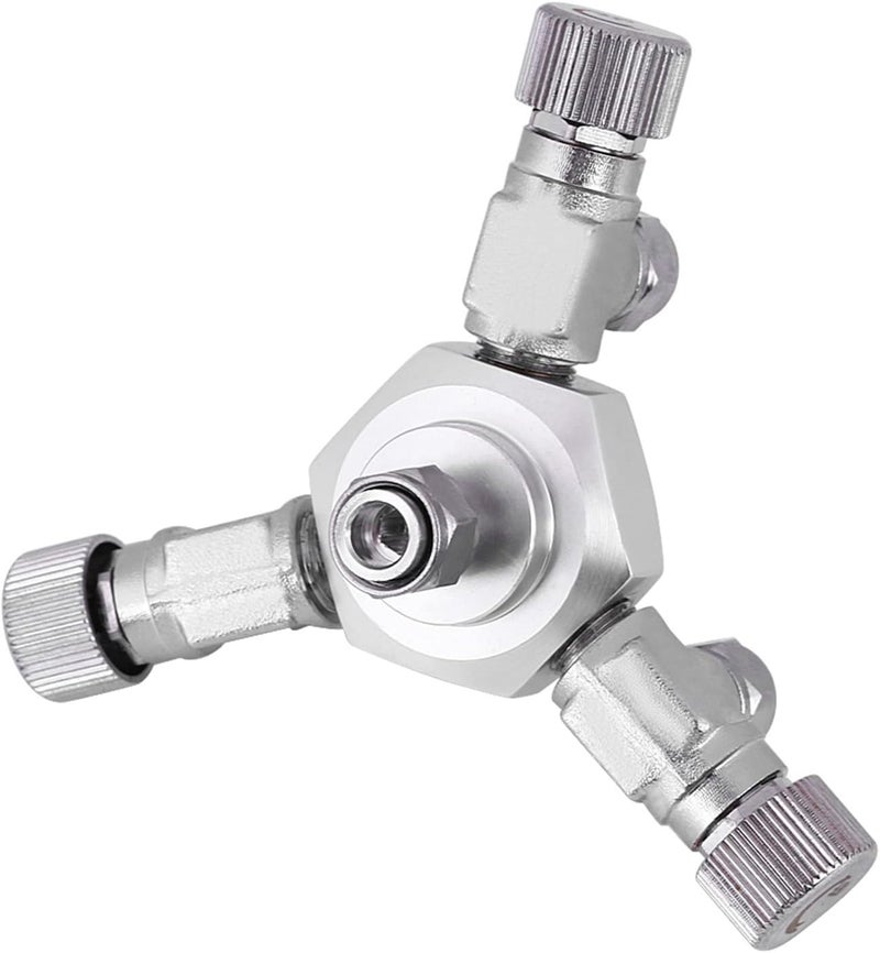 aqxreight Multi Ways Distributor Aquarium Regulator CO2 Splitter Valve Fish Glossy and High Need Aquarium DistributorAquarium RegulatorCO2 RegulatorCO2 DistributorCO2 SplitterAquarium CO2 (3 in 1) - Image 5