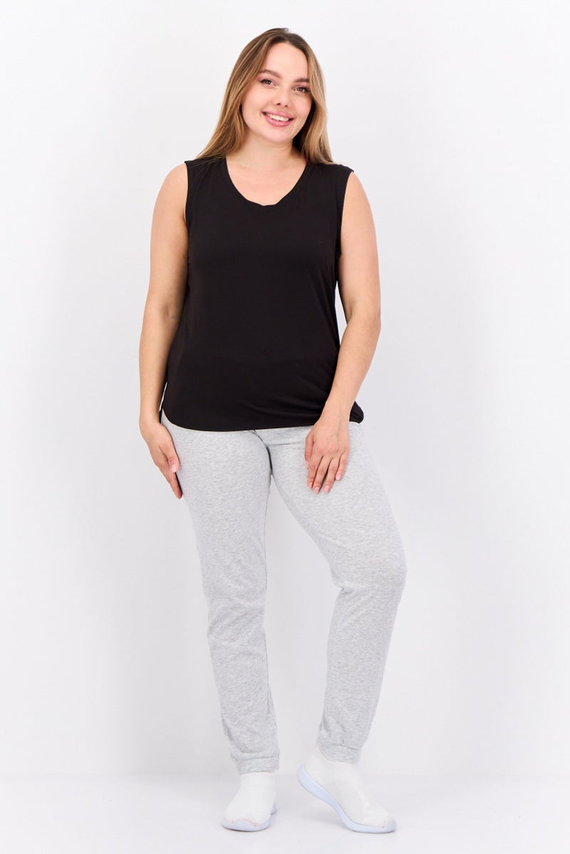 HEAD Women Sportswear Fit Sleeveless Training Top, Black - Image 4