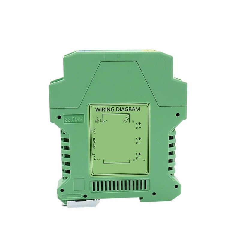 DC 24V Power Supply Current/Voltage Input Signal Isolation Distributor 1 in 2 Out(Output 0-20mA,Input 0-10V)